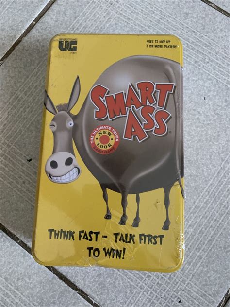 smart ass card tin game rules|Think Fast– Talk First .